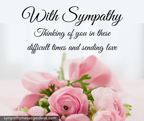 thinking of you sympathy quotes