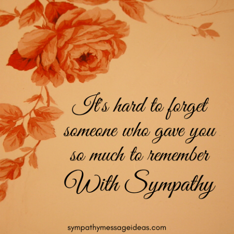 53 Sympathy Images with Heartfelt Quotes - Sympathy Message Ideas