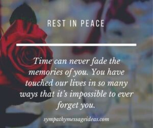 83 Touching Rest in Peace Quotes with Images - Sympathy Message Ideas