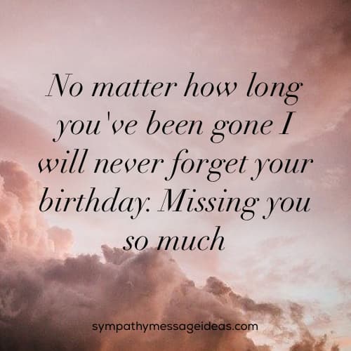 70 Happy Birthday In Heaven Quotes With Images Sympathy Card Messages