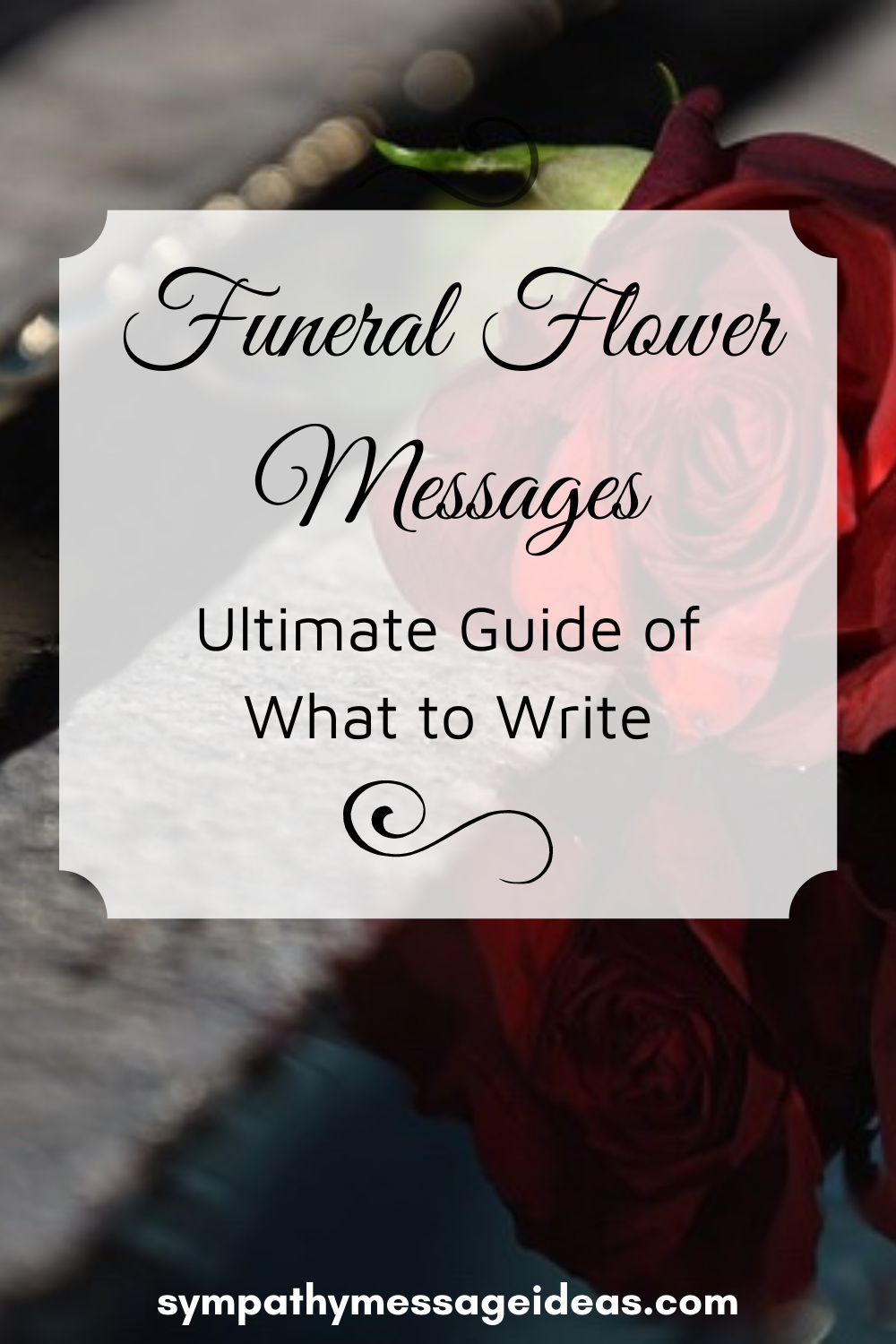 Funeral Flower Messages Pinterest Large 