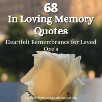 In loving memory quotes Archives - Sympathy Message Ideas