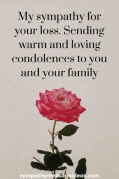 Sympathy Messages for Loss of Stepfather - Sympathy Message Ideas