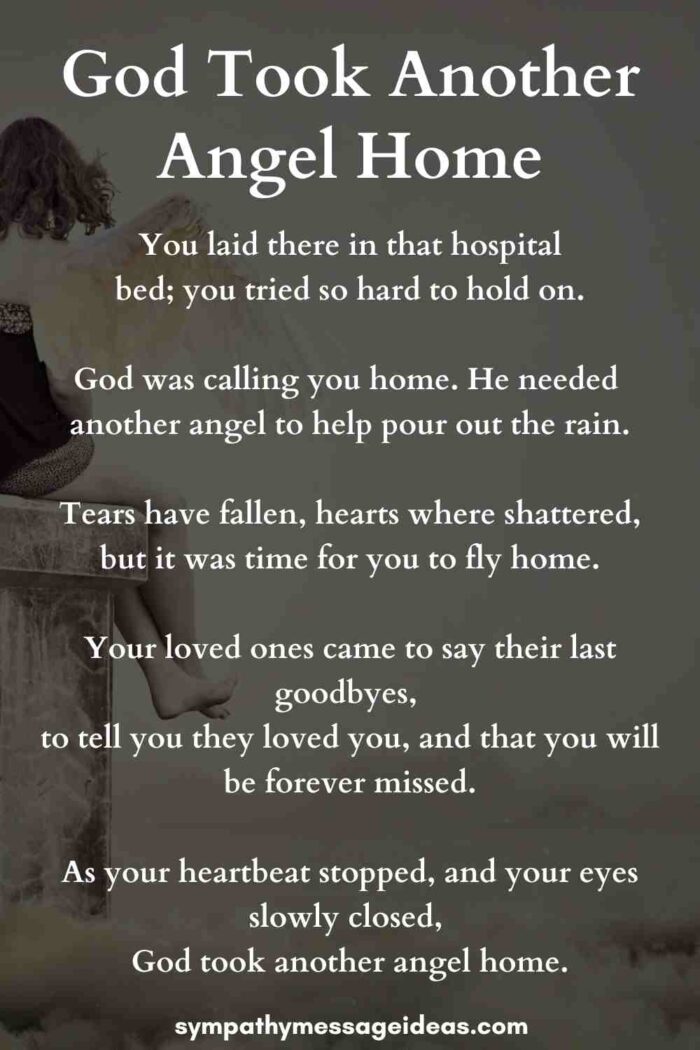Ways To Say Heaven Gained An Angel Quotes And Messages Sympathy