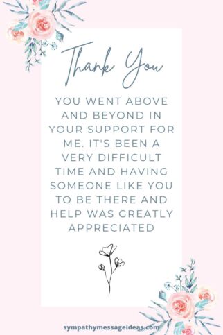 Sympathy Thank You Notes to Coworkers (42 Examples) - Sympathy Message ...