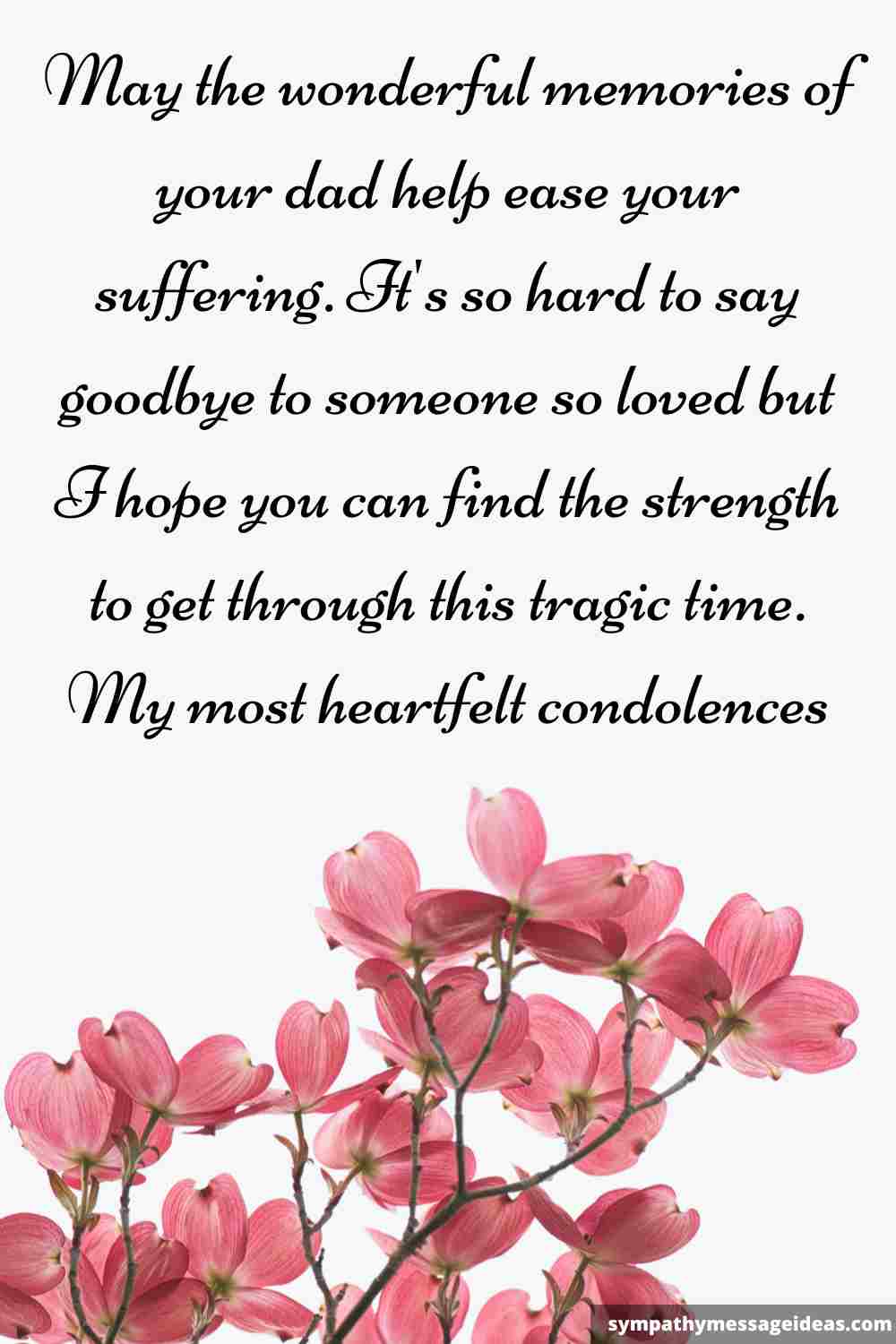 Words of Sympathy for Loss of Father 90+ Heartfelt Messages Sympathy