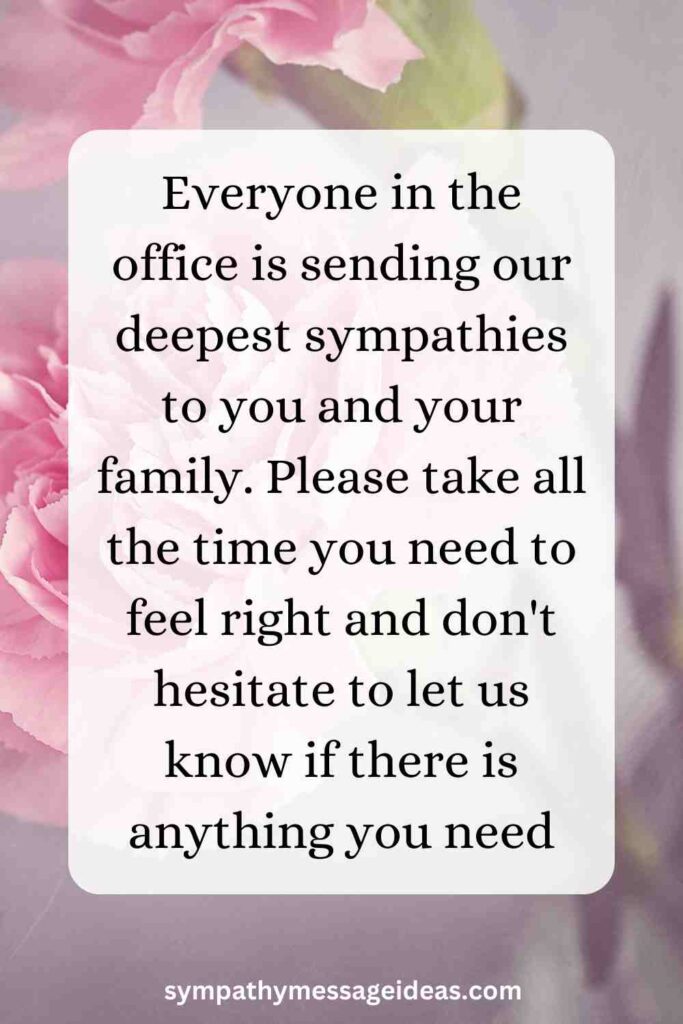 85+ Condolence Messages for Colleagues & Coworkers Sympathy Message Ideas